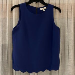 Blue Tank top, size : XS